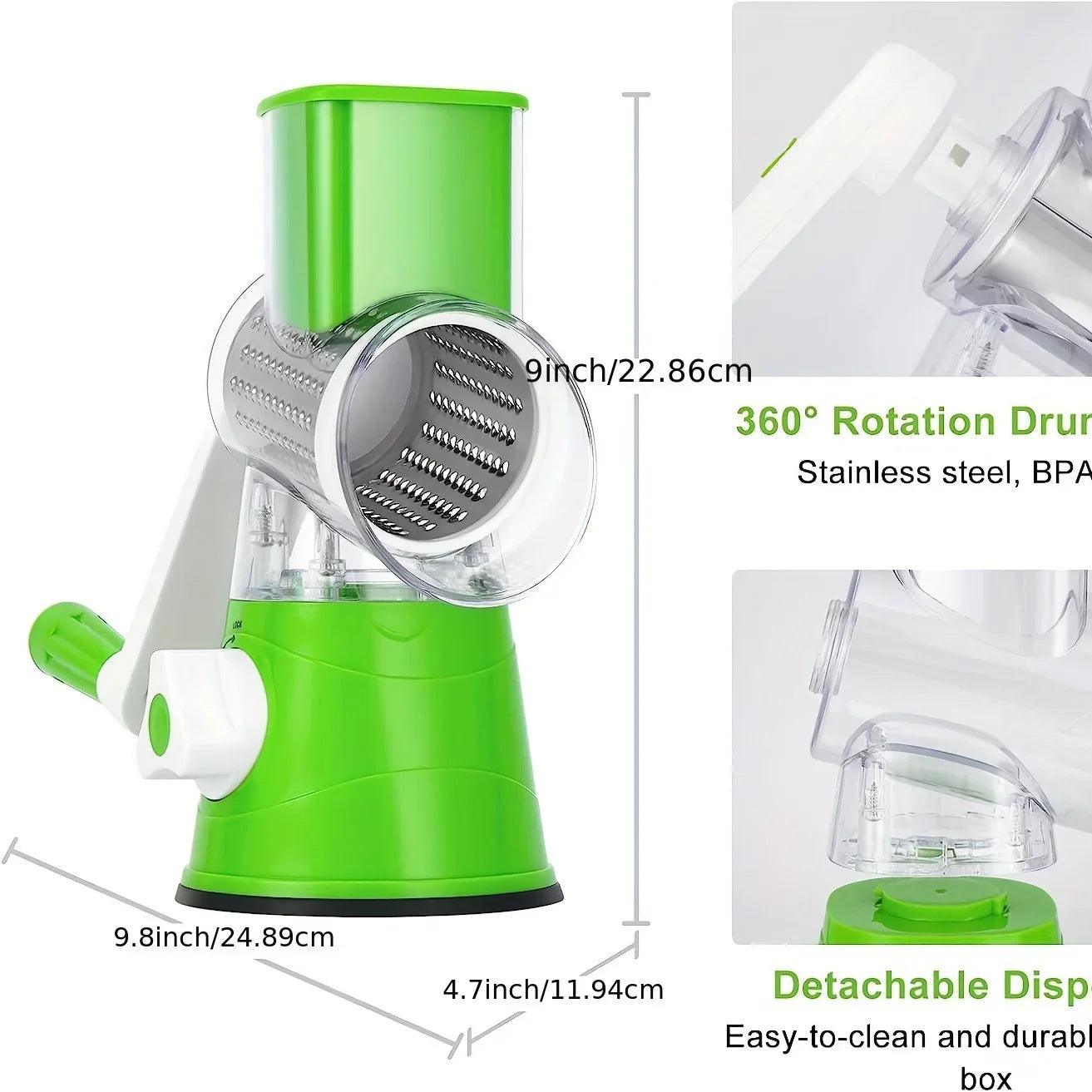 3-in-1 Vegetable Drum Slicer