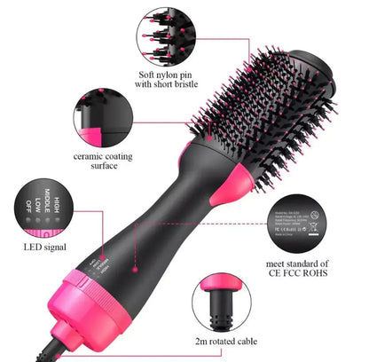 3-in-1 Hot Air Brush Hair Styler