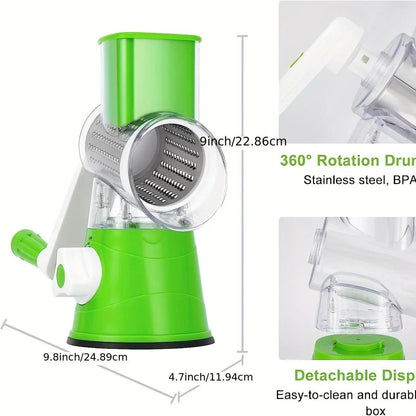 3-in-1 Vegetable Drum Slicer