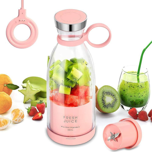 Portable USB Rechargeable Electric Fruit Juicer Blender | Random Color