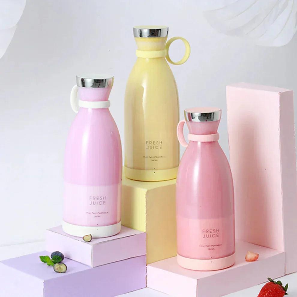 Portable USB Rechargeable Electric Fruit Juicer Blender | Random Color