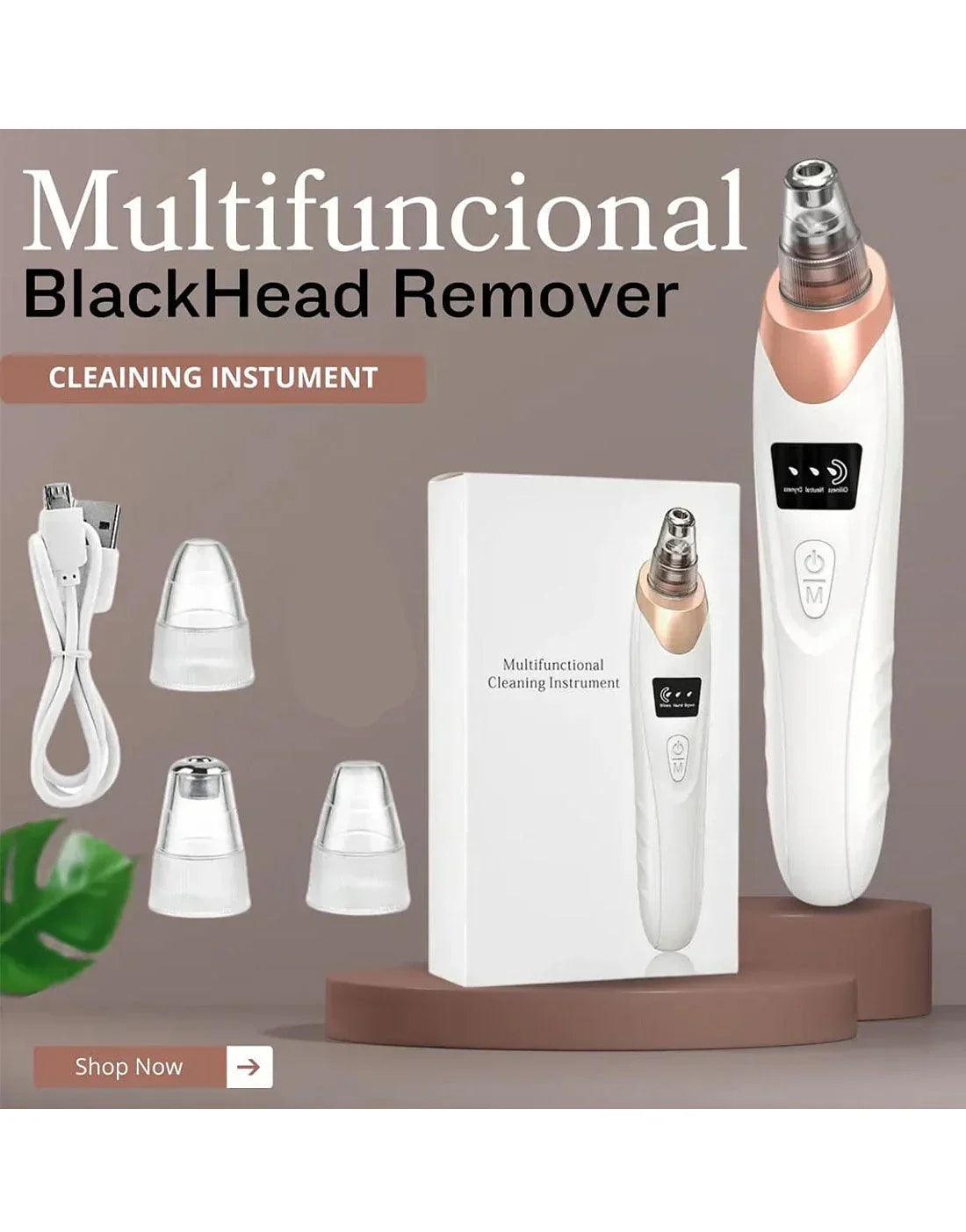 Electric Blackhead Remover Vacuum – Professional Pore Cleaner & Acne Needle Kit