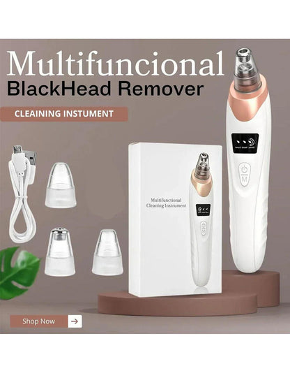 Electric Blackhead Remover Vacuum – Professional Pore Cleaner & Acne Needle Kit